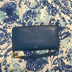 Fossil wrist wallet
